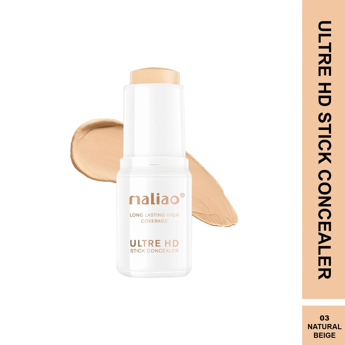 Maliao Ultra HD Stick Concealer with SPF 20 - Invisible Cover Stick Concealer